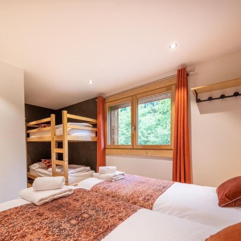 Appartements Chalet Le Fornay - Appartement 2 Chambres de Luxe avec Vue sur le Jardin - 6