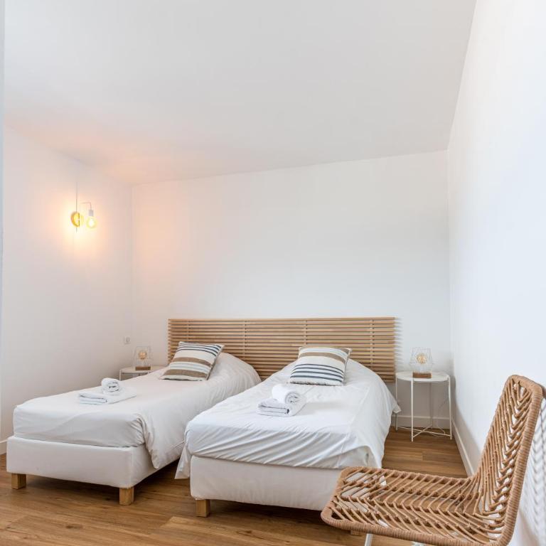 Grand 4 pièces 6 personnes fabuleuse vue mer clim garage - Appartement 3 Chambres - 54
