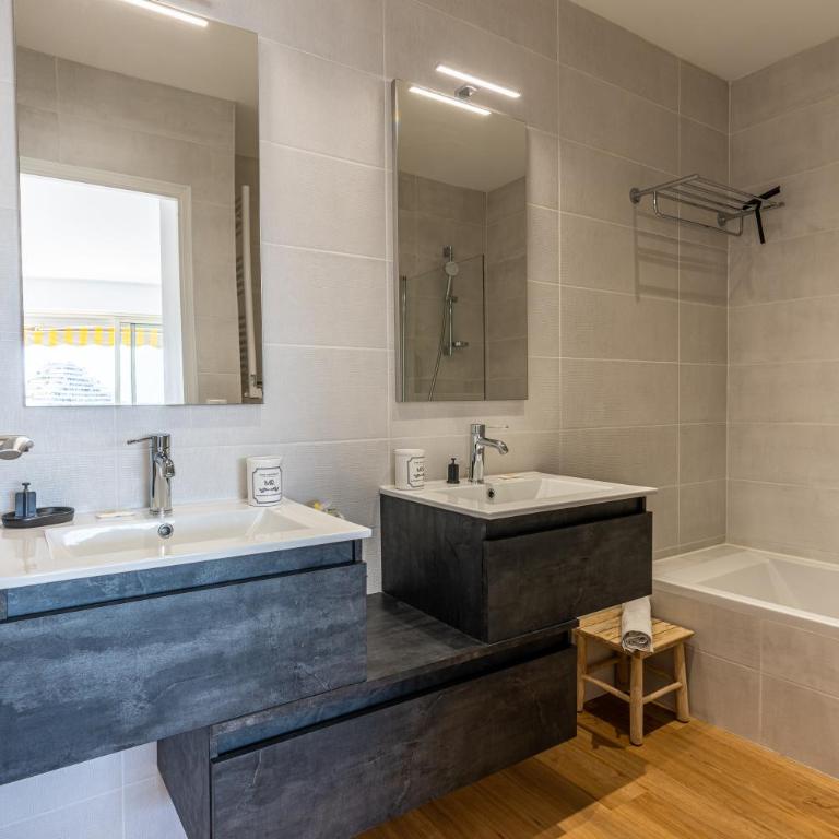 Grand 4 pièces 6 personnes fabuleuse vue mer clim garage - Appartement 3 Chambres - 62
