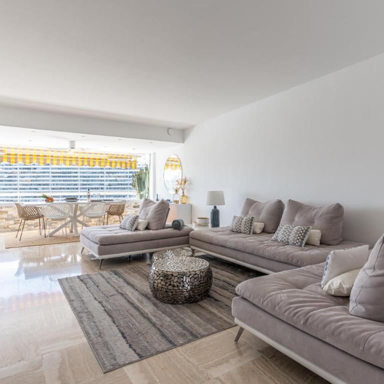 Grand 4 pièces 6 personnes fabuleuse vue mer clim garage - Appartement 3 Chambres - 10