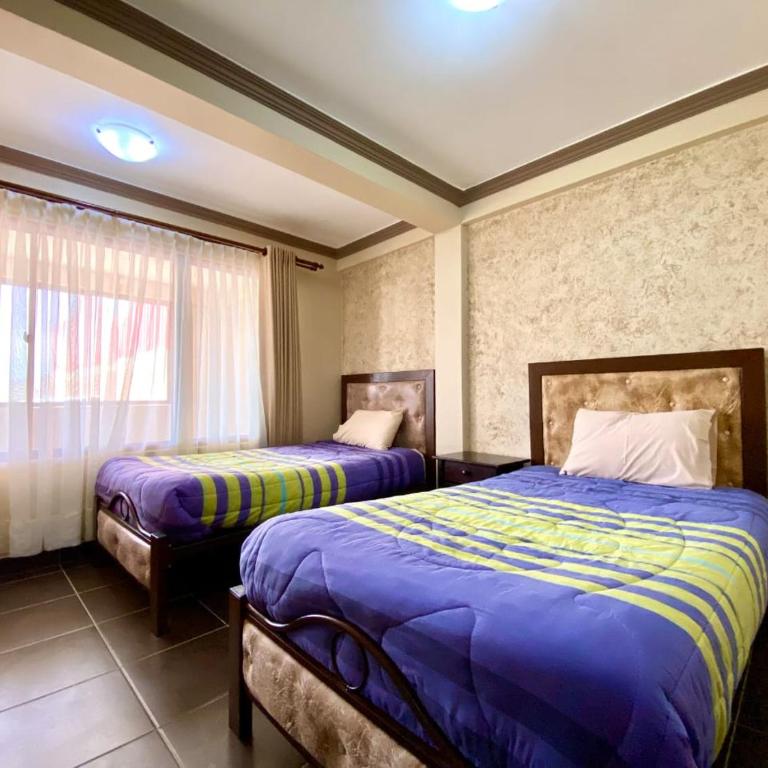 Las Tholas Hotel - Habitación Doble con baño compartido - 2 camas - 1