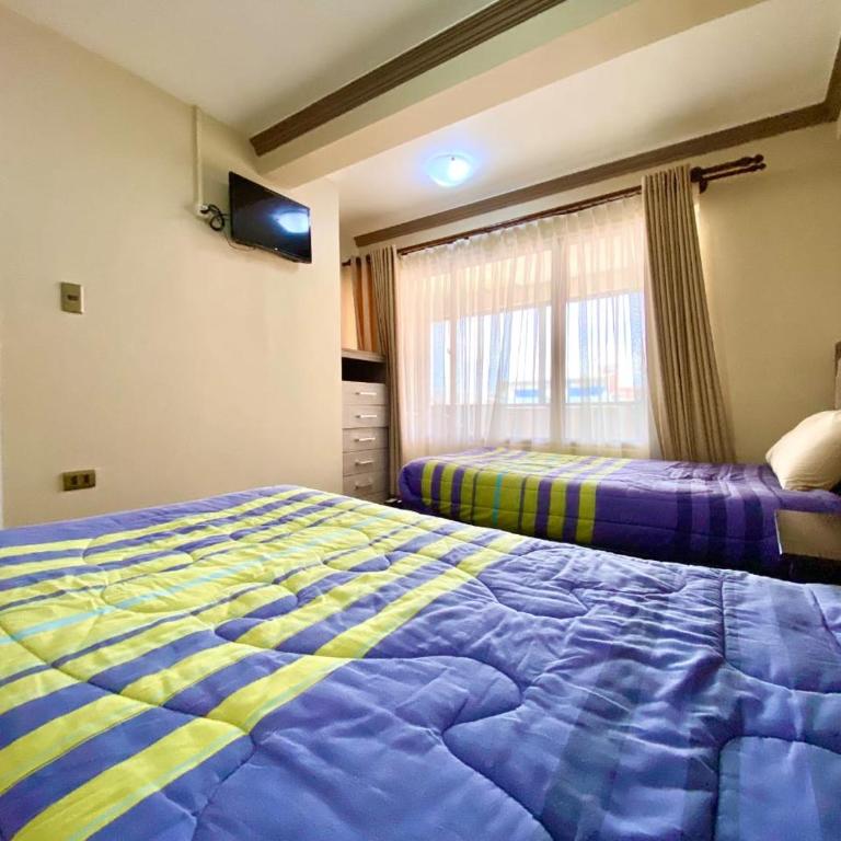 Las Tholas Hotel - Habitación Doble con baño compartido - 2 camas - 2