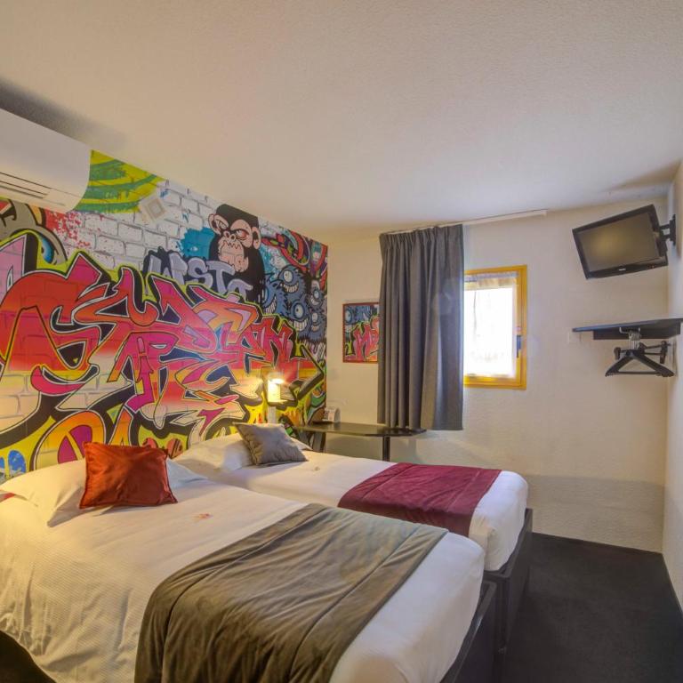 Hôtel The Originals Access, Bourges Nord Saint-Doulchard - Chambre Lits Jumeaux - 11