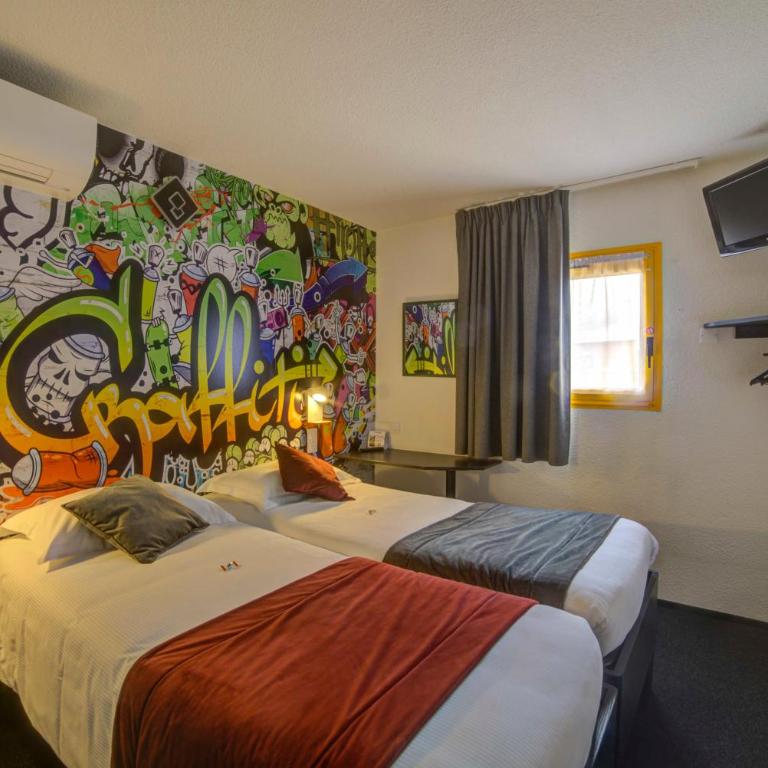Hôtel The Originals Access, Bourges Nord Saint-Doulchard - Chambre Lits Jumeaux - 9