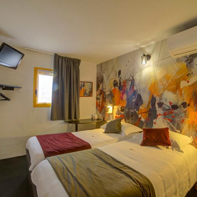 Hôtel The Originals Access, Bourges Nord Saint-Doulchard - Chambre Lits Jumeaux - 6