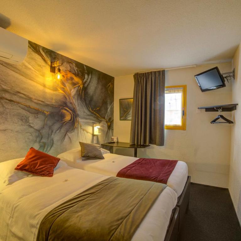 Hôtel The Originals Access, Bourges Nord Saint-Doulchard - Chambre Lits Jumeaux - 5