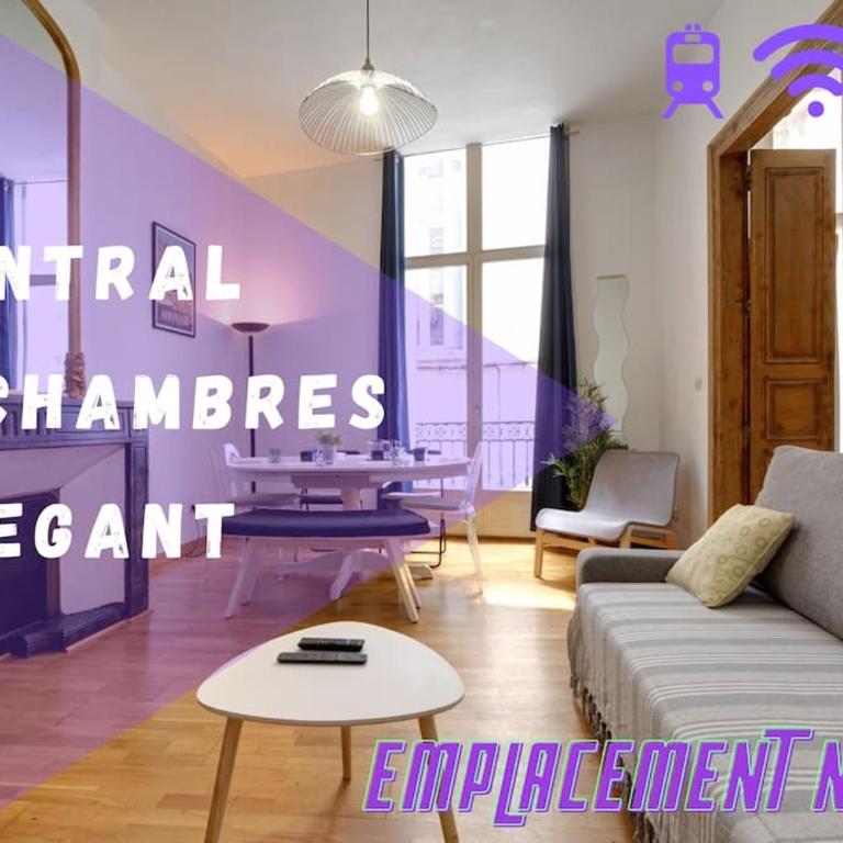 *Appart 2 chambres, Hypercentre, Emplacement N°1* - Appartement 2 Chambres - 1