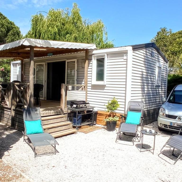 HappyMobilhome Argelès-sur-mer -plage à 500m- Camping 4 étoiles Del Mar - Mobile Home - 5