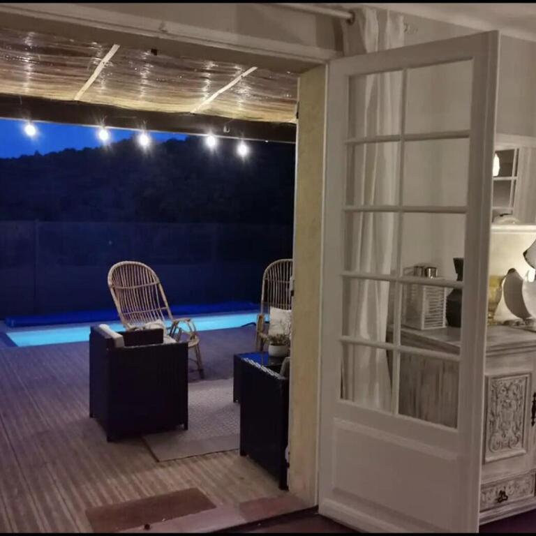 Belle maison vue montagne avec piscine privée à 5 minutes de la mer et village.i - Villa - 27