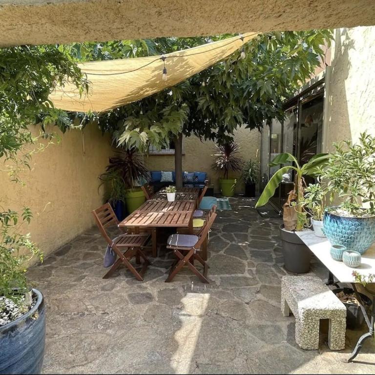 Belle maison vue montagne avec piscine privée à 5 minutes de la mer et village.i - Villa - 28