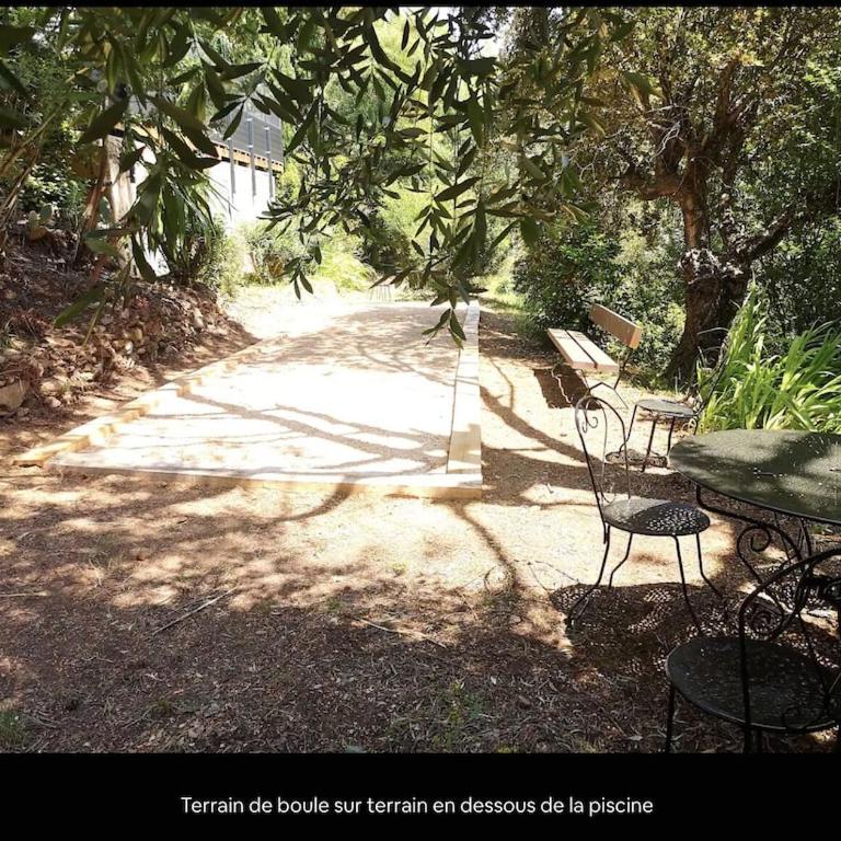 Belle maison vue montagne avec piscine privée à 5 minutes de la mer et village.i - Villa - 42