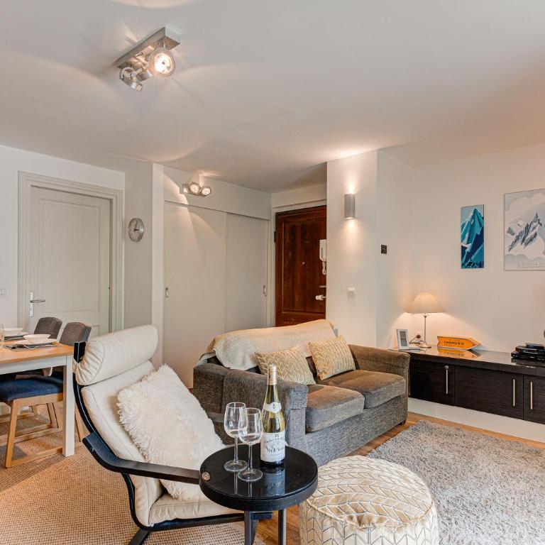 Apartment Cosmiques, Alpes Agency, Central Chamonix, Sleeps 4 - Appartement avec Vue sur la Montagne - 16