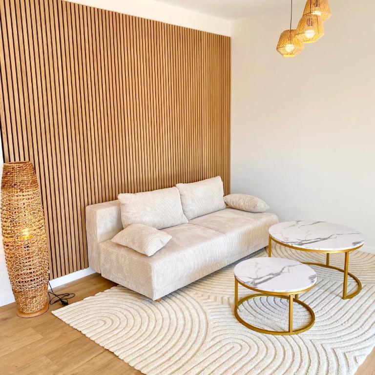 Magnifique 3P parking Privée proche mer - Appartement 1 Chambre - 5