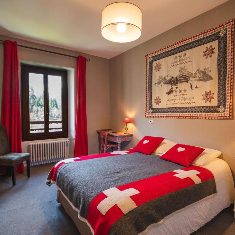 Hôtel Viallet - Chambre Double - Vue sur Montagne - 4