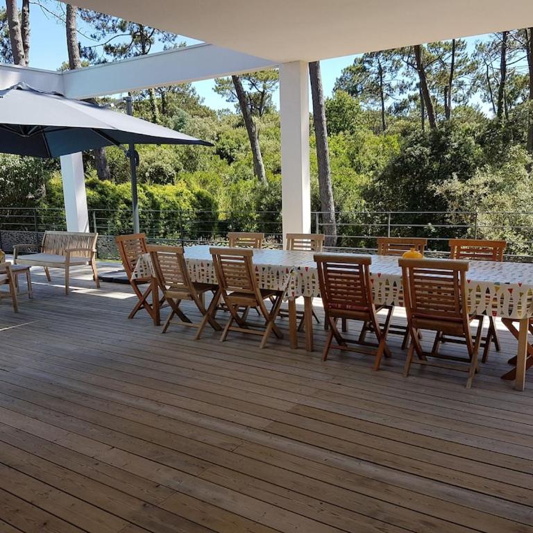 Villa CALIFORNIA Piscine chauffée 14x4m Moulleau Abatilles 10 pers - Villa avec Piscine Privée - 23