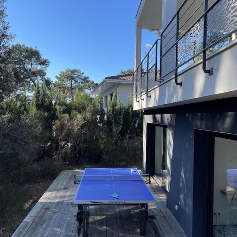 Villa CALIFORNIA Piscine chauffée 14x4m Moulleau Abatilles 10 pers - Villa avec Piscine Privée - 47