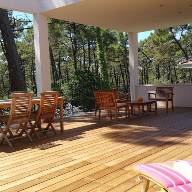 Villa CALIFORNIA Piscine chauffée 14x4m Moulleau Abatilles 10 pers - Villa avec Piscine Privée - 22