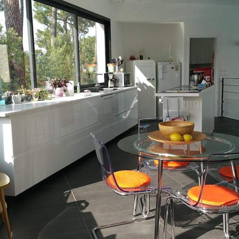 Villa CALIFORNIA Piscine chauffée 14x4m Moulleau Abatilles 10 pers - Villa avec Piscine Privée - 27