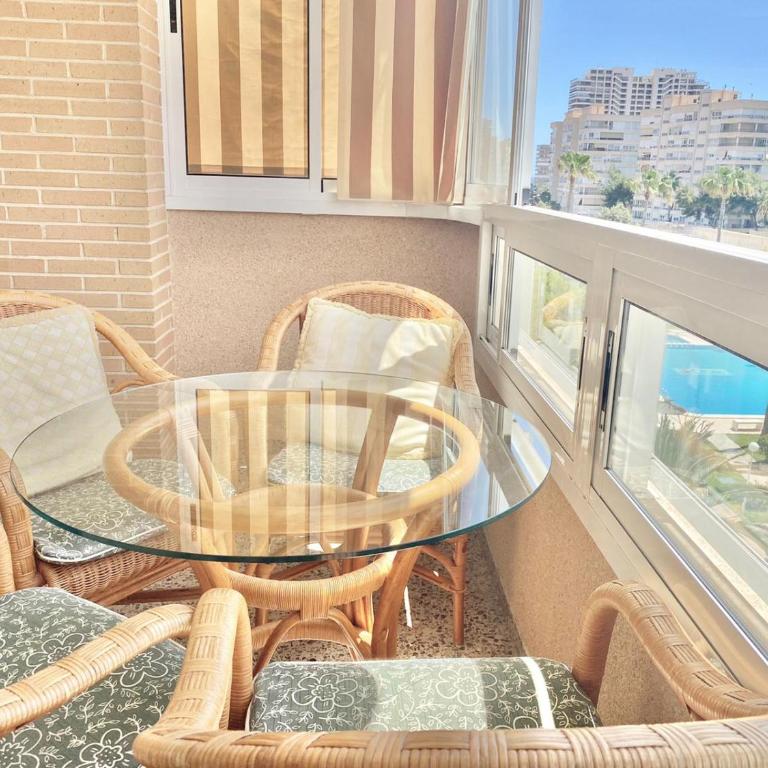 Apartamento Atenas Piscina 4 pax, Inmobiliaria Leo Playa de San Juan - One-Bedroom Apartment - 8