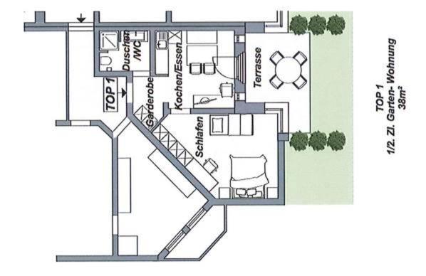 Apparthaus Vonbank - Appartamento con 1 Camera da letto con doccia - 8