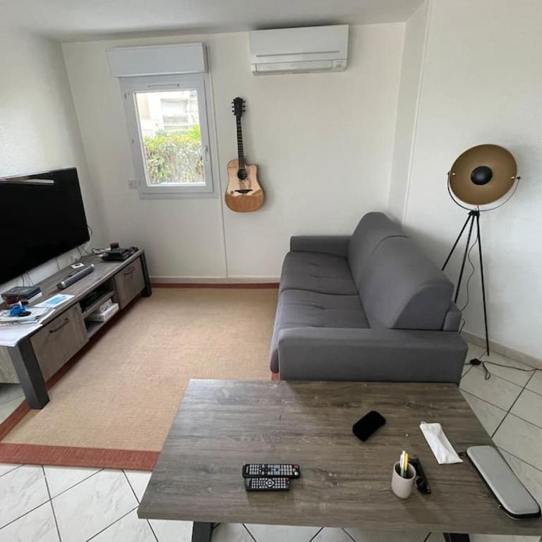 Résidence les Goélettes, logement RDC à 30 m de la plage - Appartement 2 Chambres - 5