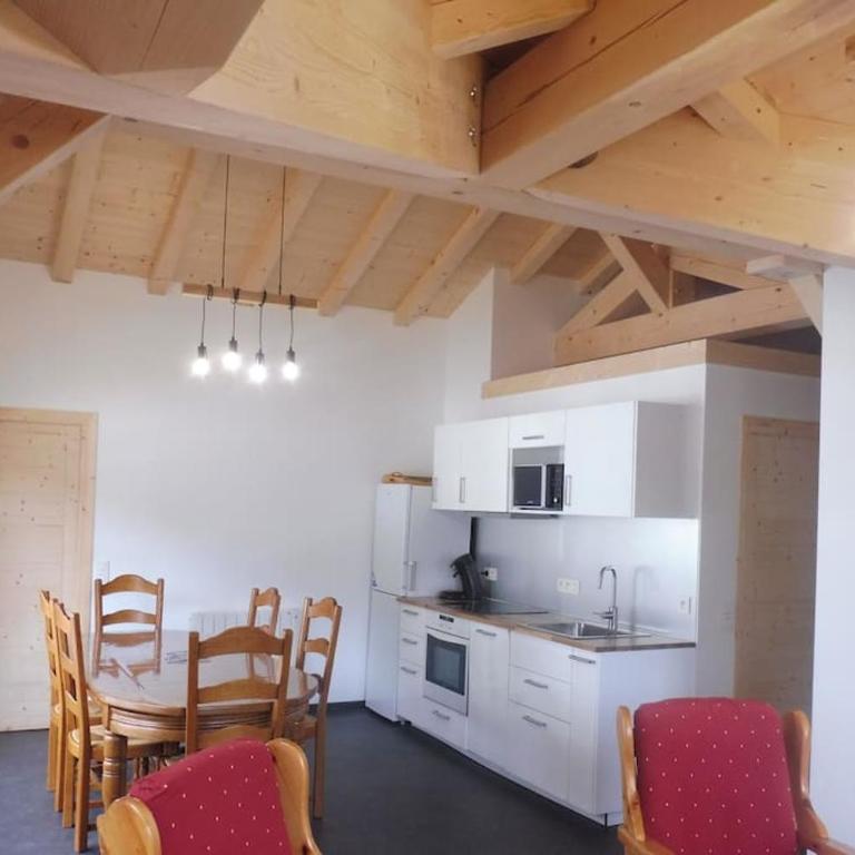 demi chalet Les Contamines Le Virolet - Three-Bedroom Apartment - 1