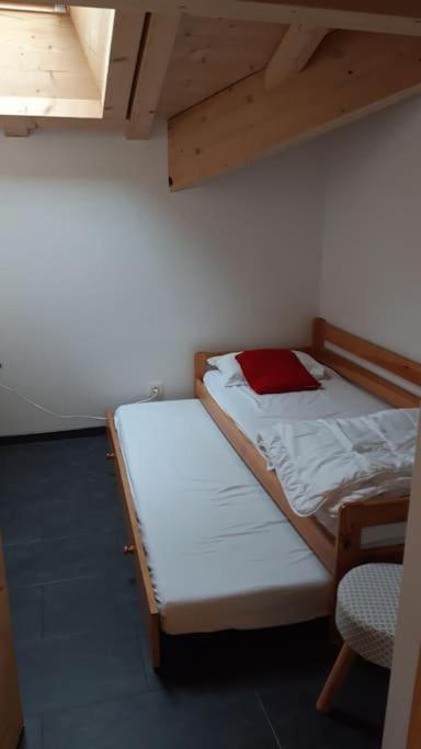 demi chalet Les Contamines Le Virolet - Three-Bedroom Apartment - 3