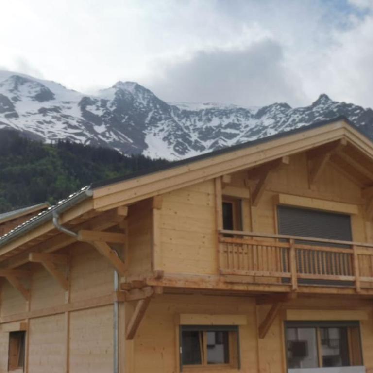 demi chalet Les Contamines Le Virolet - Three-Bedroom Apartment - 6