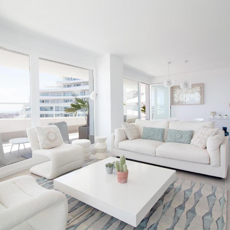 Global Vacacional, Apartamento con piscina privada y terraza con vistas a la costa - Apartment mit Meerblick - 11