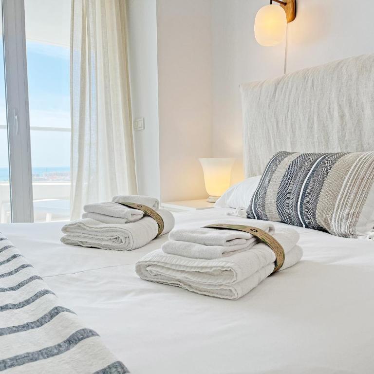 Global Vacacional, Apartamento con piscina privada y terraza con vistas a la costa - Apartment mit Meerblick - 32