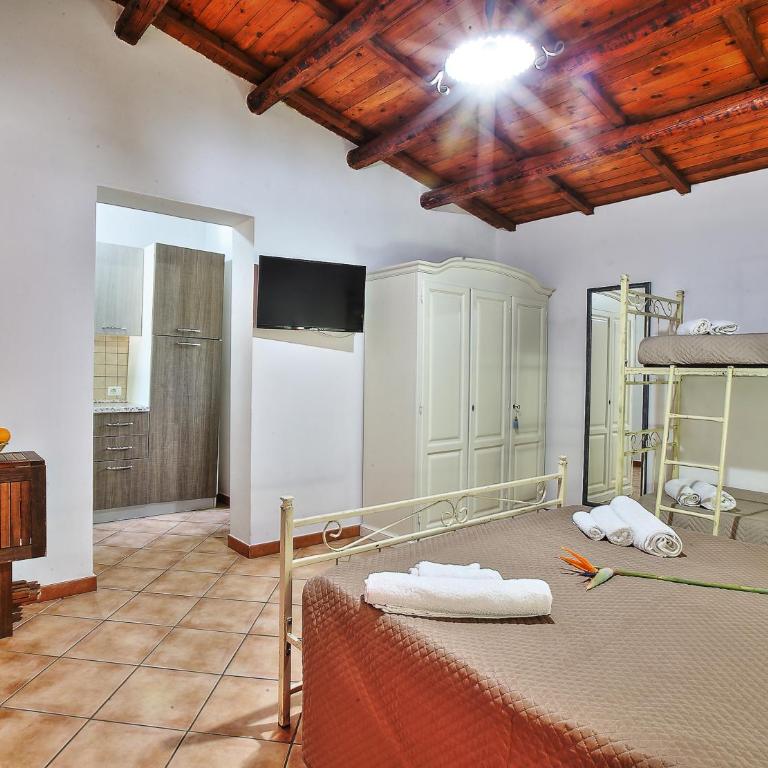 B&B Il Mandorleto Avola - Camera Quadrupla con Angolo Cottura - 8