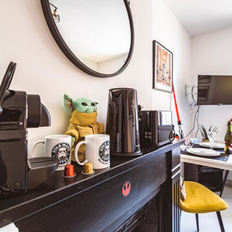 ExploreReims - Studio intergalactique chic proche gare/centre - Appartement 1 Chambre - 17