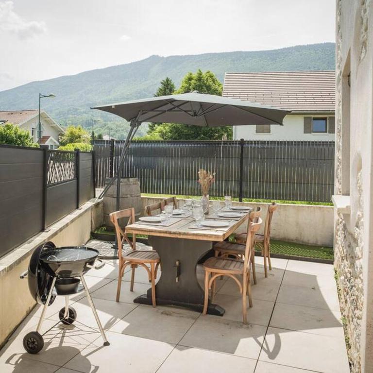 Venez Chez Vous - La Grange du Lac - Vue montagne - Maison de Vacances - 40