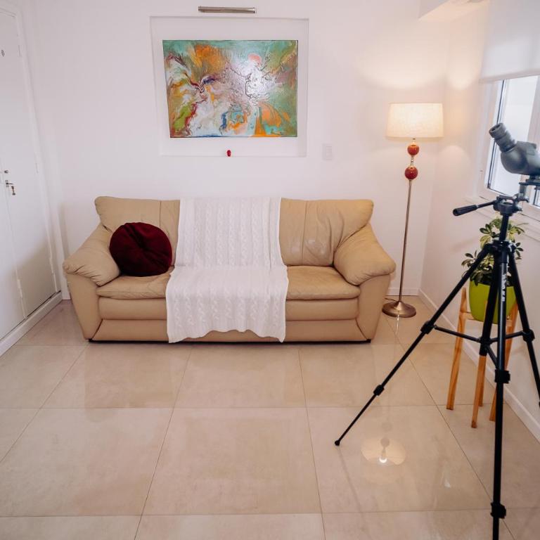 Departamento frente al mar en Mar Del Plata playa chica - Three-Bedroom Apartment - 9