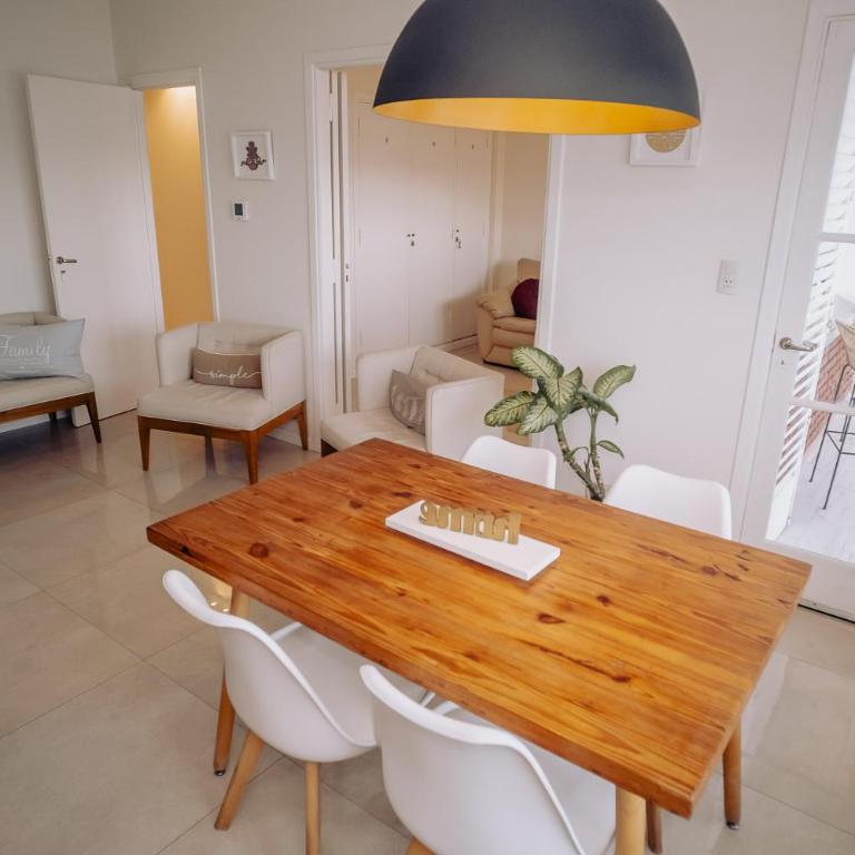 Departamento frente al mar en Mar Del Plata playa chica - Three-Bedroom Apartment - 7