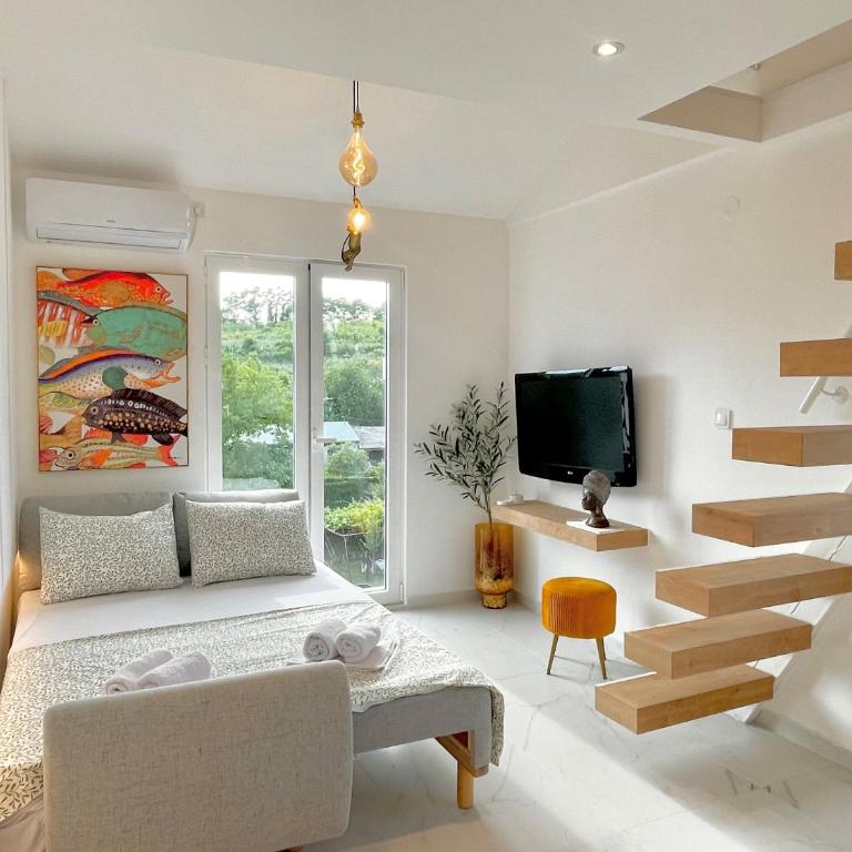 Lovely studio apartment near Porto Novi marina - Apartman sa 1 Spavaćom Sobom - 3