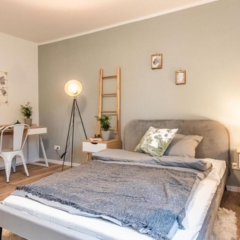 Arbio I Cozy Apartment Augsburg-Göggingen - Suite Deluxe con 2 Camere da Letto - 8