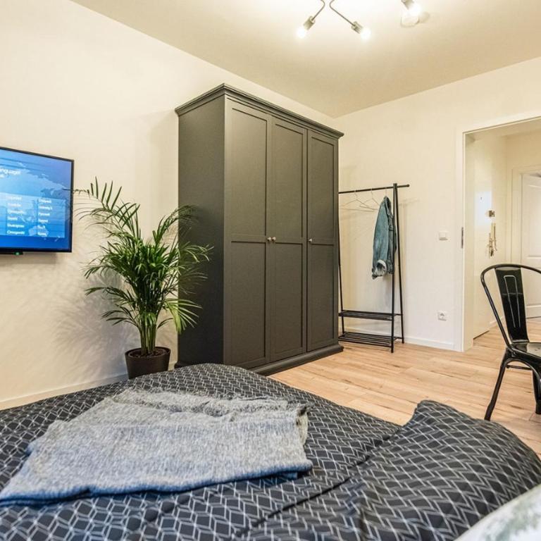 Arbio I Cozy Apartment Augsburg-Göggingen - Suite Deluxe con 2 Camere da Letto - 6