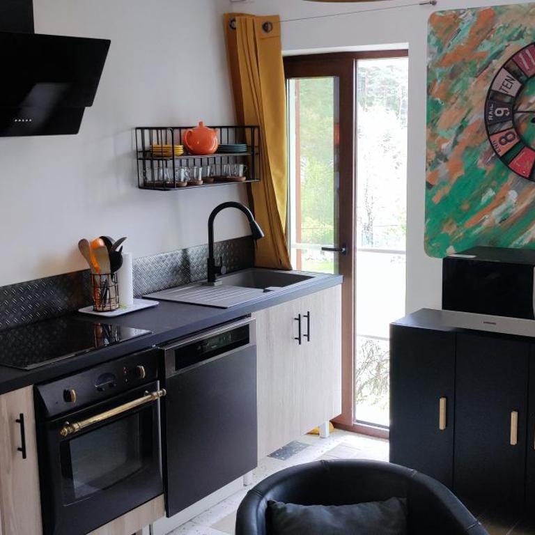 Loft neuf 4 couchages Peone- Valberg - Studio - Vue sur Montagne - 1
