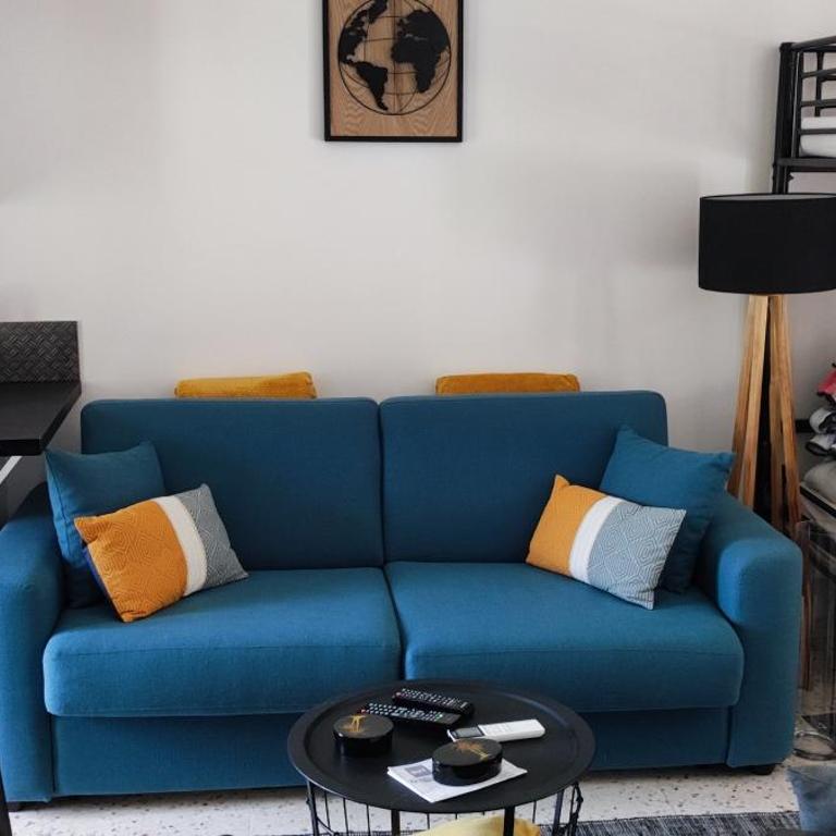 Loft neuf 4 couchages Peone- Valberg - Studio - Vue sur Montagne - 9