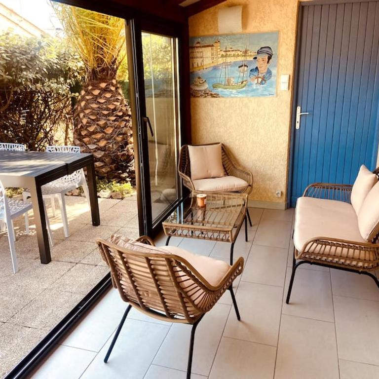 Villa N°7 à 100m de la plage - Maison 2 Chambres - 6