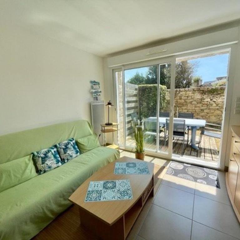 Appartement 2 pièces à Quiberon - 43m², proche plage et commerces, rez-de-jardin avec terrasse et parking - FR-1-478-245 - Apartment - 4