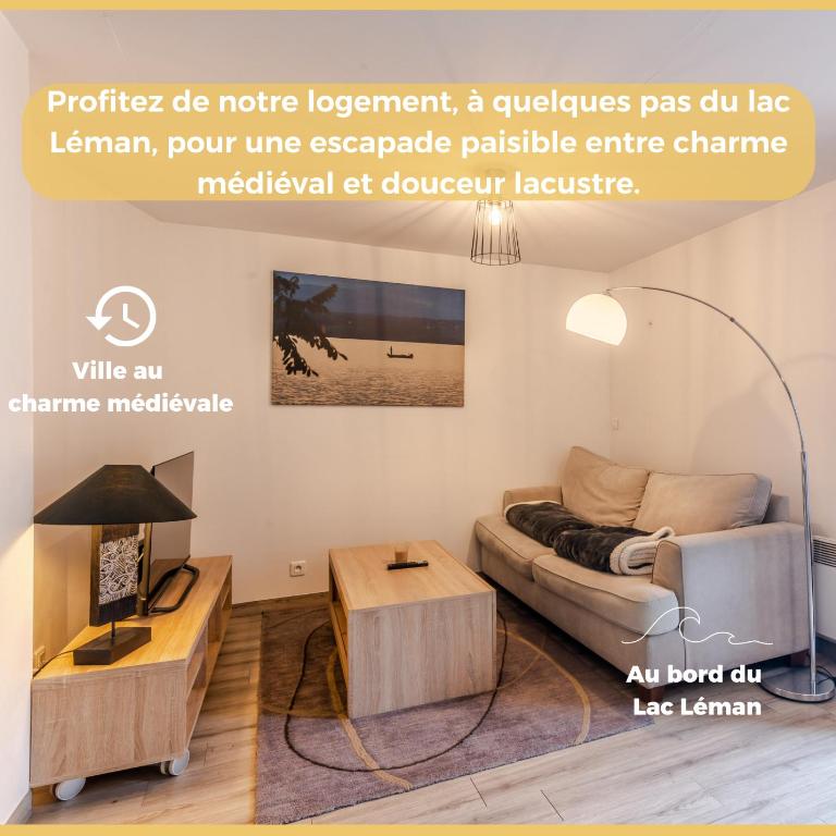 Maison en Duplex I Yvoire I Lac Léman I Médiévale - Appartement 1 Chambre - 2