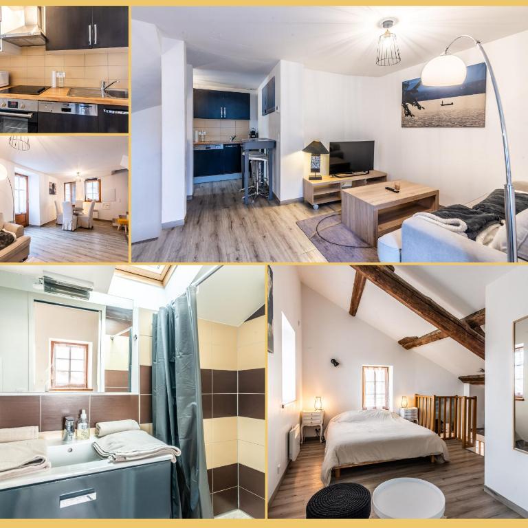 Maison en Duplex I Yvoire I Lac Léman I Médiévale - Appartement 1 Chambre - 3