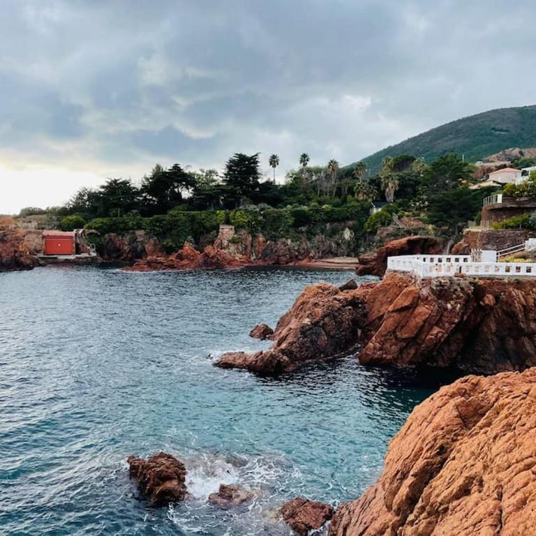 Appart vue mer avec piscine - Apartment mit 1 Schlafzimmer - 13