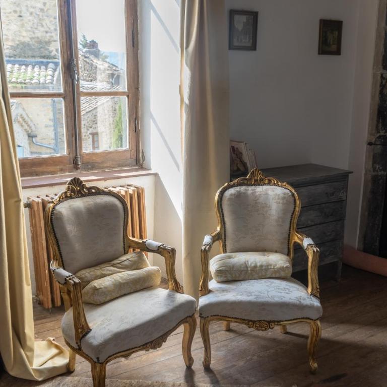 Château de Rosans - Chambre Double avec Salle de Bains Privative - 1