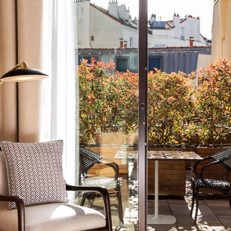 Le Parchamp, a Tribute Portfolio Hotel, Paris Boulogne - Chambre Lit King-Size Deluxe avec Balcon - 1