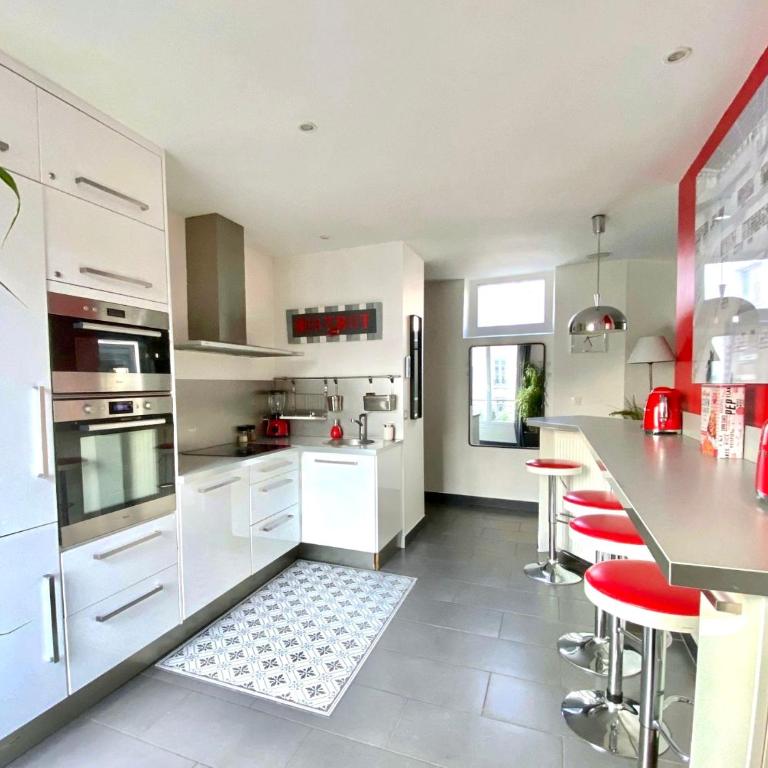 Le duplex de la reine - lesparisnormands - Appartement en Duplex - 4