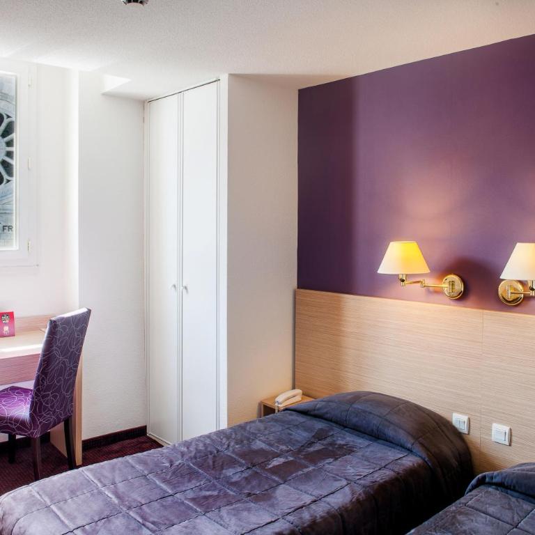 Hôtel Continental - Chambre Lits Jumeaux - 5
