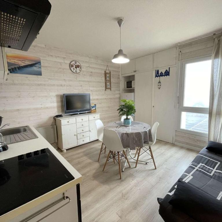 Studio cabine moderne 4 pers, plage 100m, Saint-Jean-de-Monts - FR-1-224C-582 - Appartamento (4 Adulti) - 2